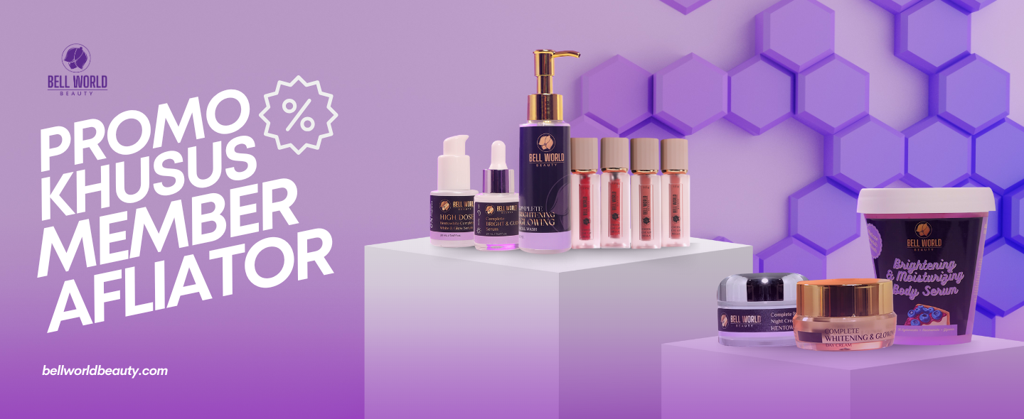 Banner Utama - Bell World Beauty Member - Afliator